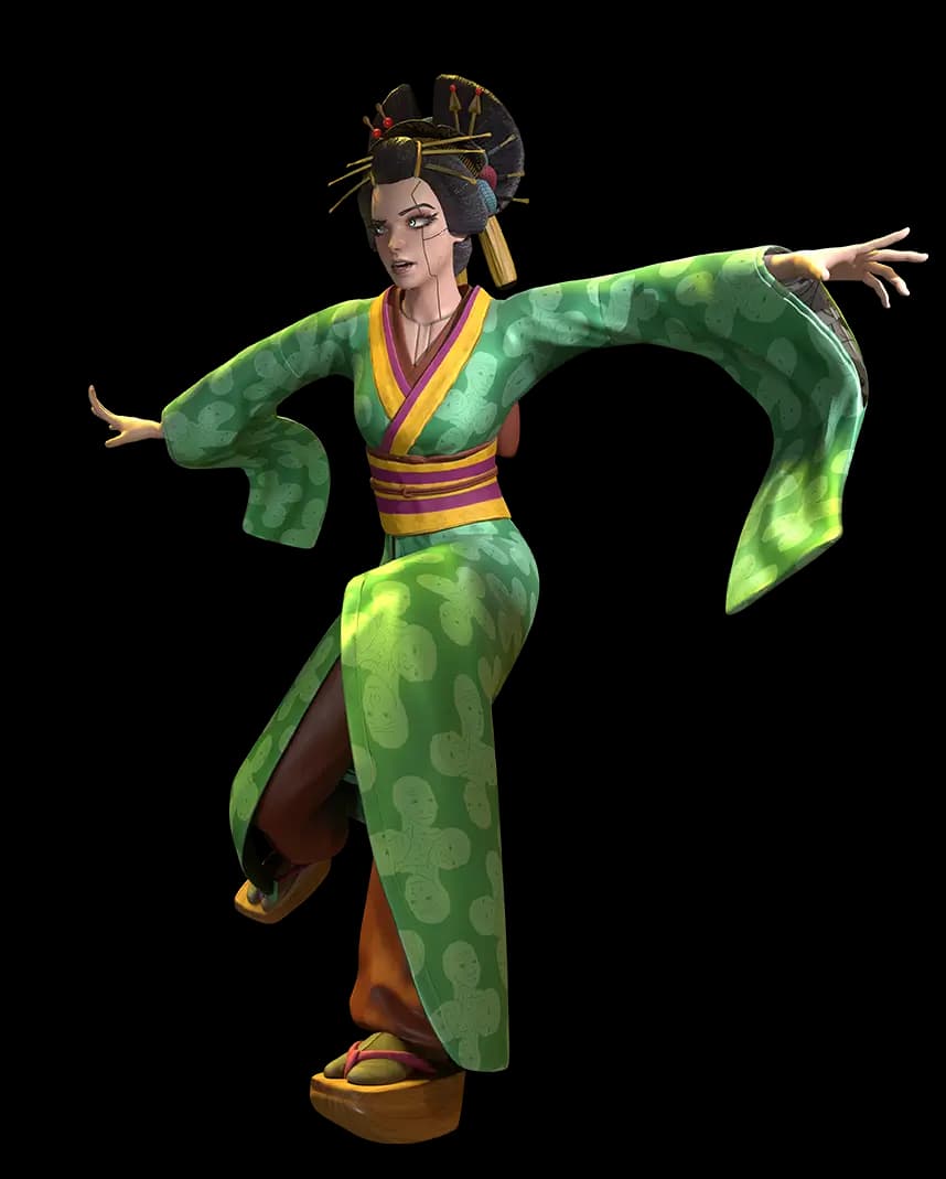 katana inu characters