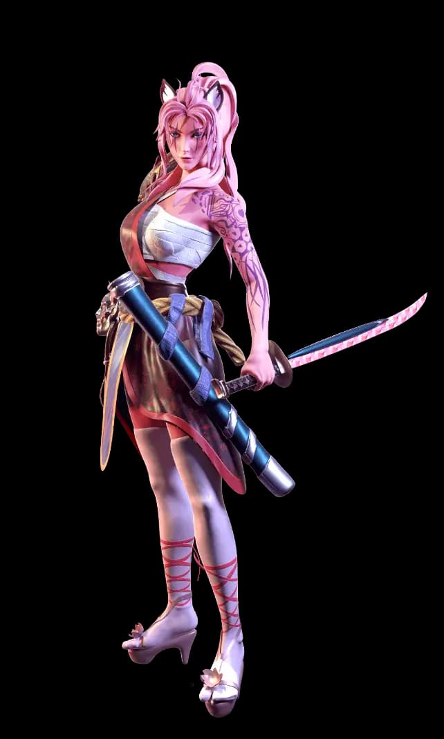 katana inu characters